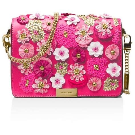 michael kors clutch red|Michael Kors pink flower purse.